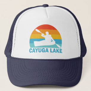 Cayuga Lake New York Kayak Trucker Hat