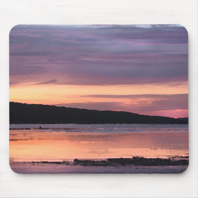 Cayuga Lake Sunset Mouse Mat (Front)