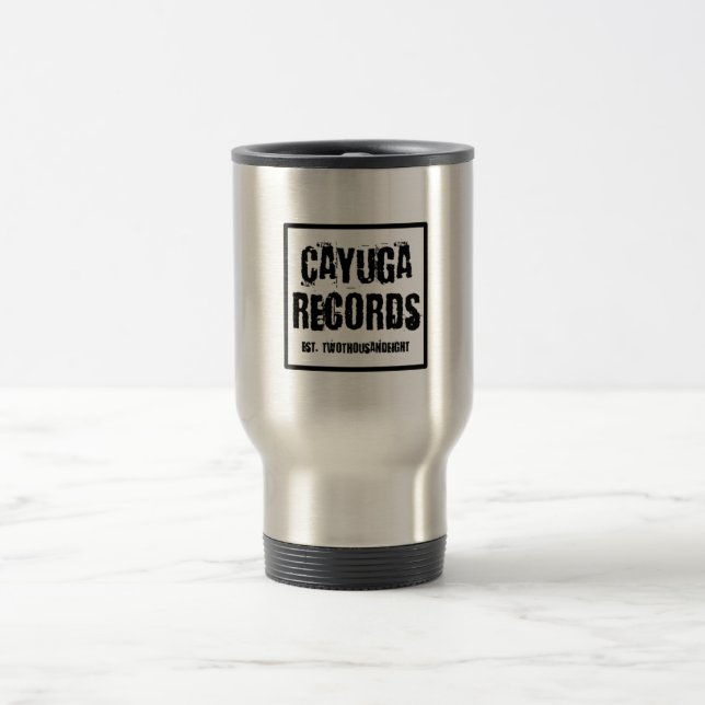 Cayuga Records Travel Mug (Center)
