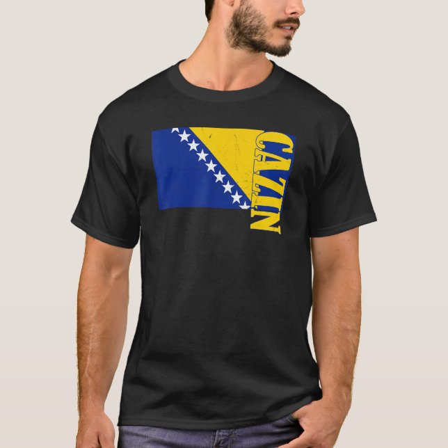 Cazin Bosnia Herzegovina Sarajevo Balkan Bosnians  T-Shirt (Front)