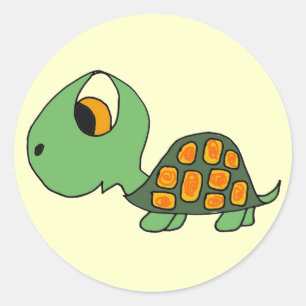 CB- Cartoon Turtle Stickers