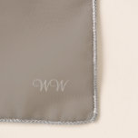 CB Elegant Wardrobe Initial Chiffon Scarf<br><div class="desc">Elegant Wardrobe Americano Initial Chiffon Scarf.  Design by Claudine Boerner.</div>