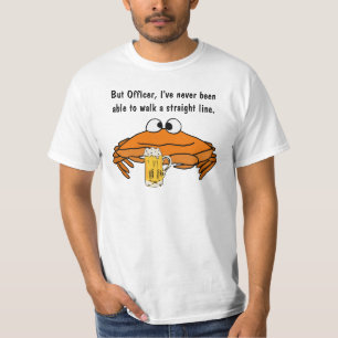CB- Funny Crab Drinking Shirt