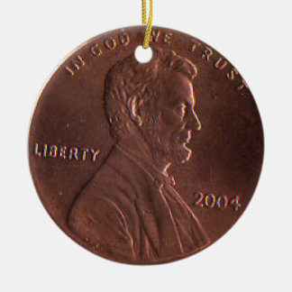 CB- Lucky Penny Ornament