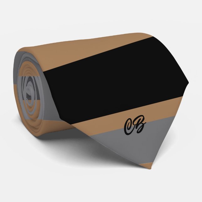 "CB" Neck Tie (Rolled)