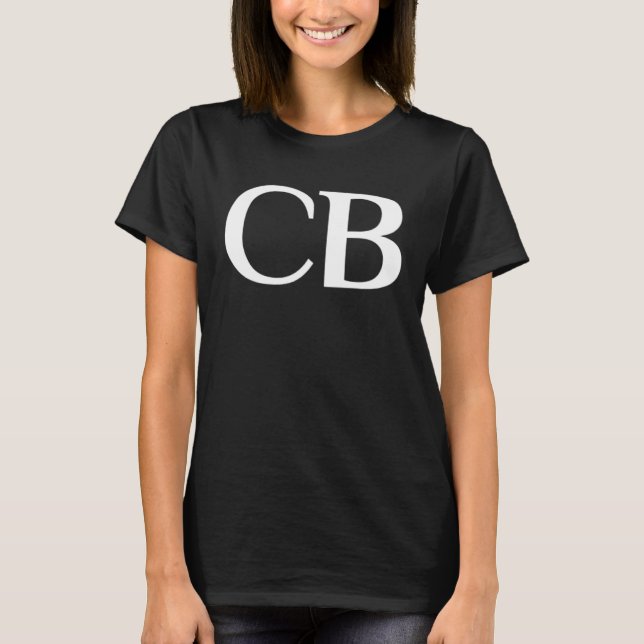 CB WHITE T-Shirt (Front)