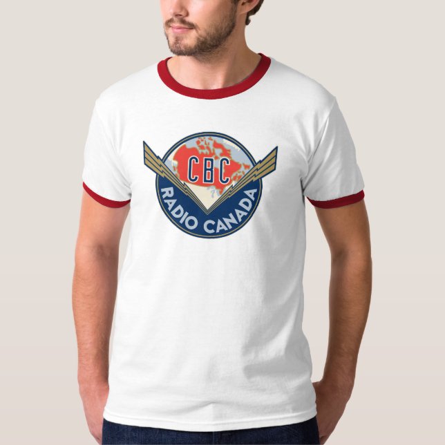 CBC 1940 Logo Ringer T-Shirt (Front)