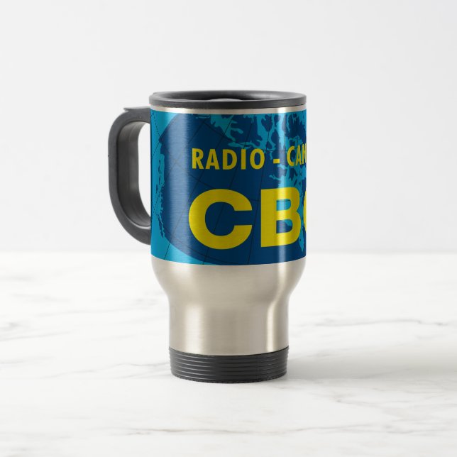 CBC 1958 Logo Travel Mug (Front Left)