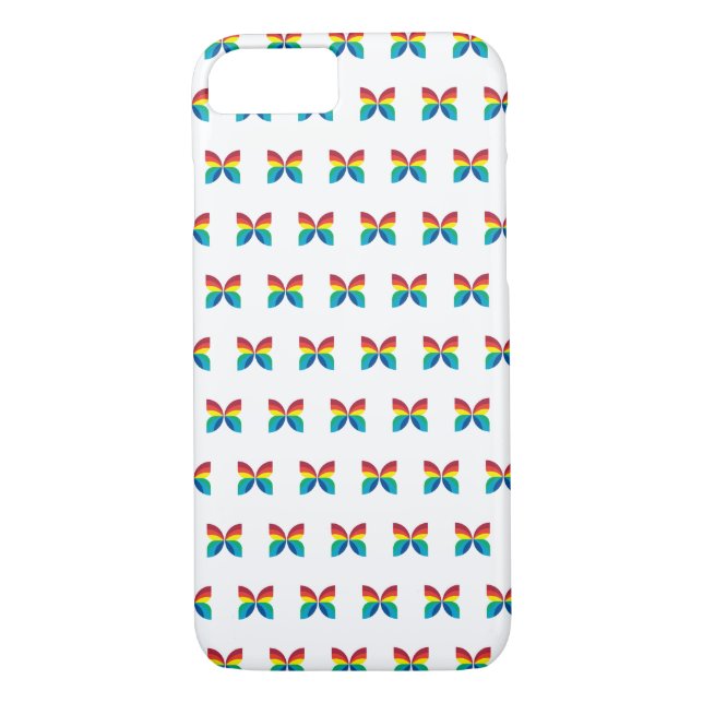 CBC 1966 Logo Pattern Case-Mate iPhone Case (Back)