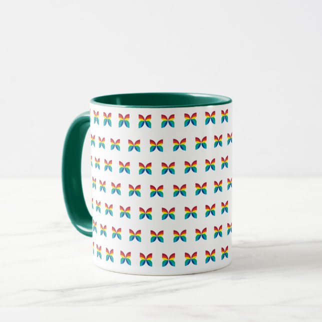 CBC 1966 Logo Pattern Combo Mug (Front Left)