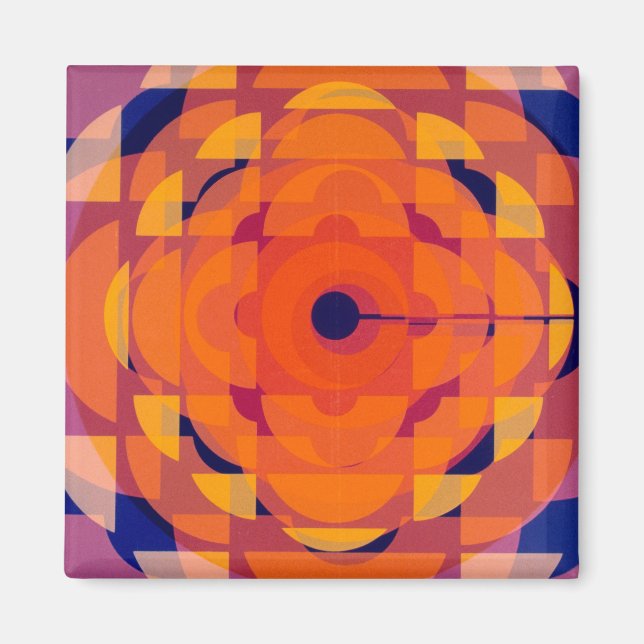 CBC 1970s Stylised Logo Magnet (Front)