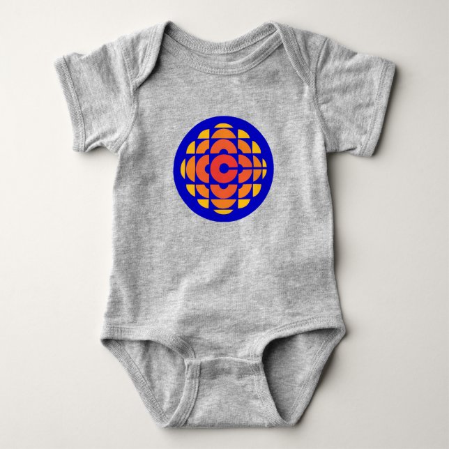 CBC 1974 Logo Baby Bodysuit (Front)