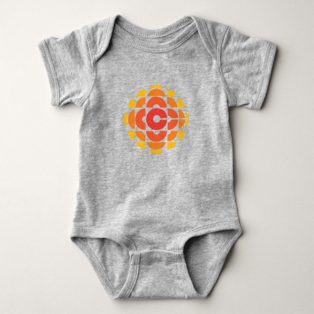 CBC 1974 Logo Baby Bodysuit (Front)