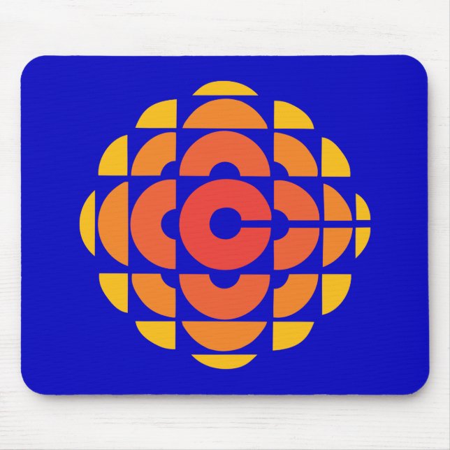 CBC 1974 Logo Mouse Mat (Front)