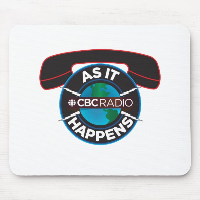 CBC As It Happens Mouse Mat (Front)