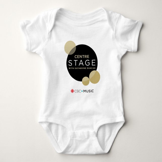 CBC Centre Stage Baby Bodysuit (Front)