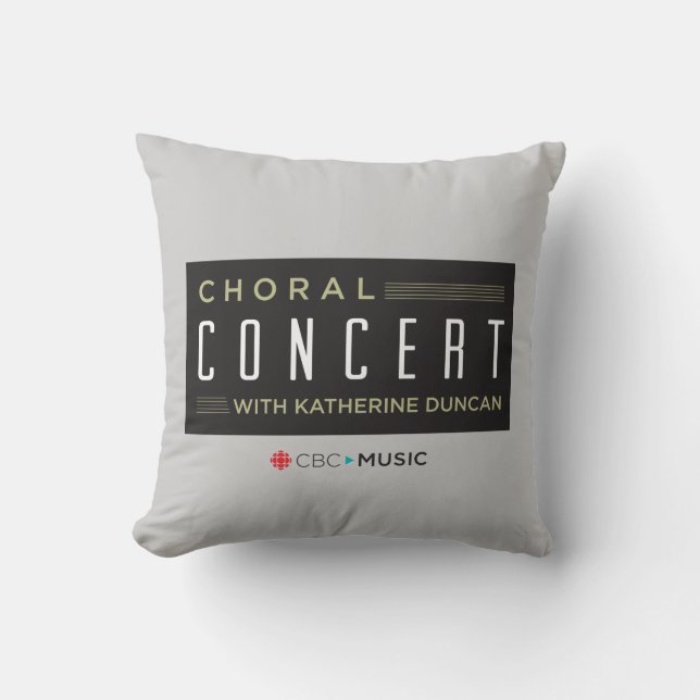 CBC Choral Concert Cushion (Front)