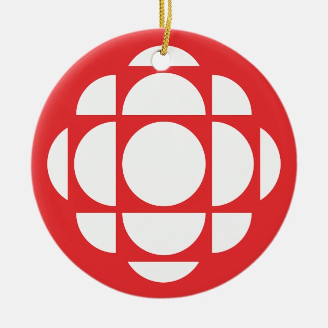 CBC Gem Ceramic Tree Decoration (Front)
