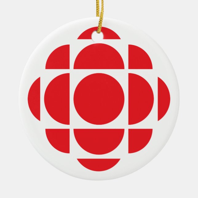 CBC Gem Ceramic Tree Decoration (Front)