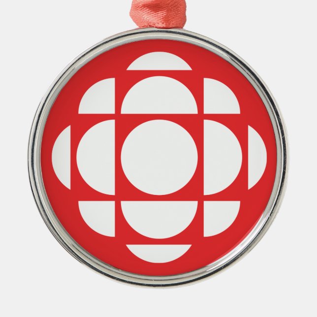 CBC Gem Metal Tree Decoration (Front)