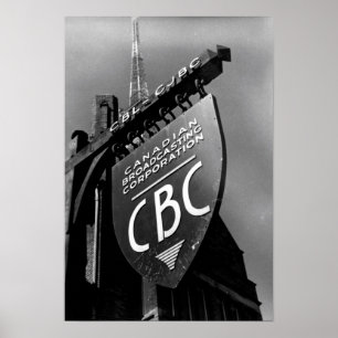 CBC Jarvis Street Sign (1940s)