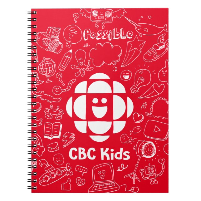 CBC Kids Doodle Notebook (Front)