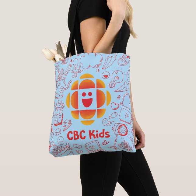 CBC Kids Doodle Shoulder Tote Bag (Close Up)