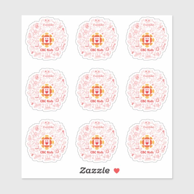 CBC Kids Doodle Stickers (Sheet)