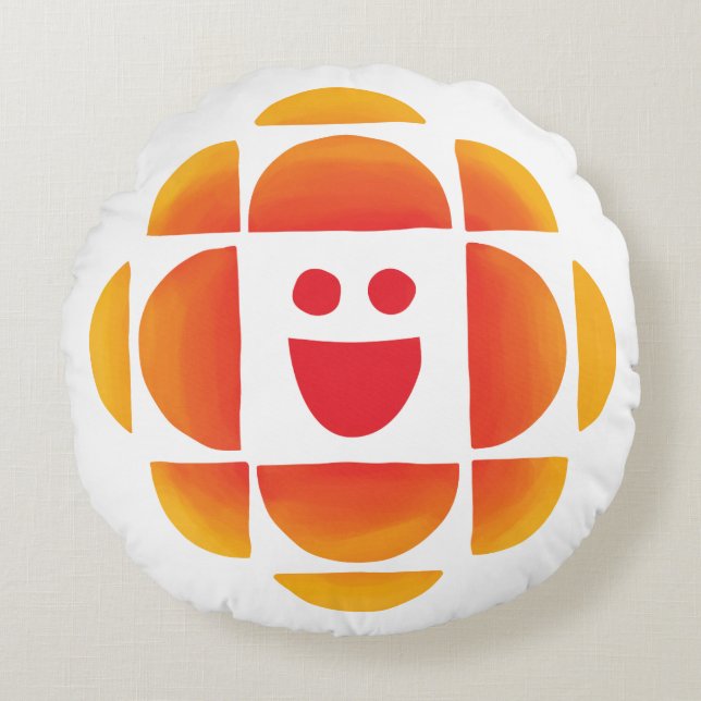 CBC Kids Logo Round Cushion (Front)