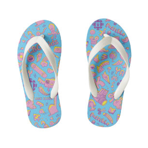 CBC Kids Pattern Flip Flops