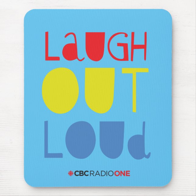 CBC Laugh Out Loud Mouse Mat (Front)