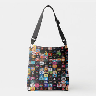 CBC Logos & Graphics Collage Crossbody Bag