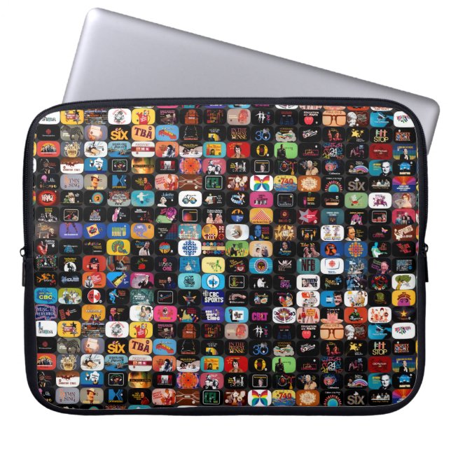 CBC Logos & Graphics Laptop Sleeve (Front)