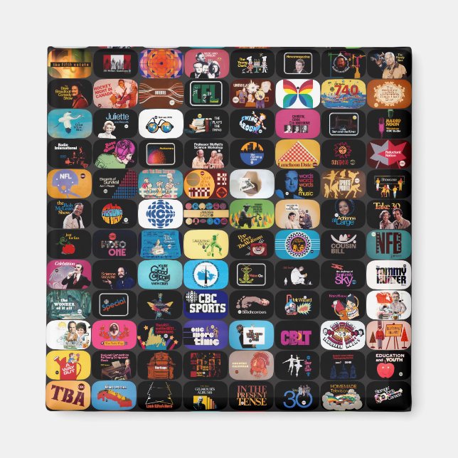 CBC Logos & Graphics Square Magnet (Front)