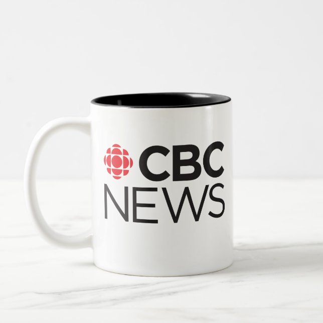 CBC News Two-Tone Coffee Mug (Left)