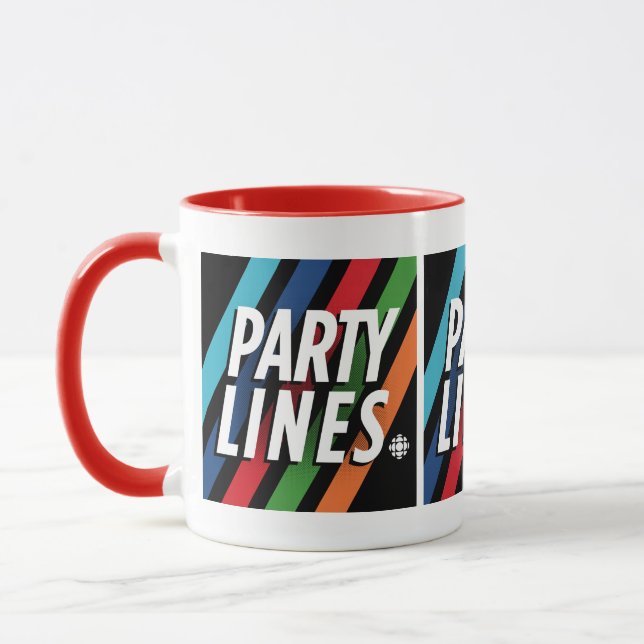 CBC Party Lines Mug (Left)