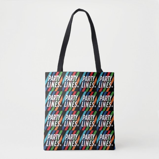 CBC Party Lines Shoulder Tote (Front)