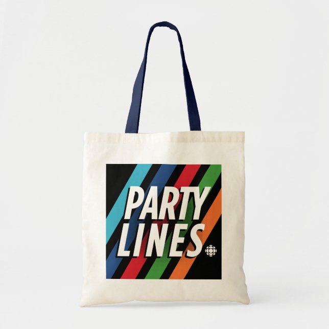 CBC Party Lines Tote Bag (Front)
