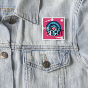 CBC Personal Best 15 Cm Square Badge