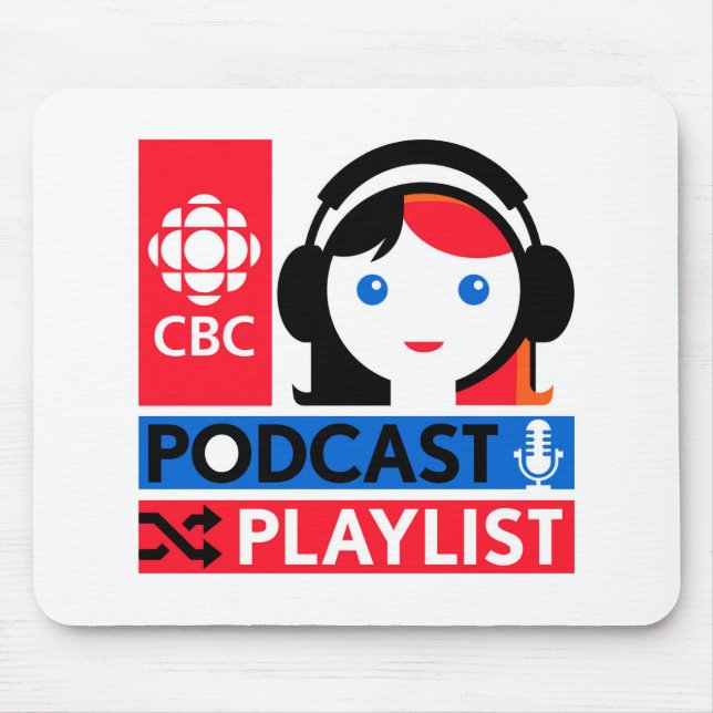 CBC Podcast Playlist Mouse Mat (Front)