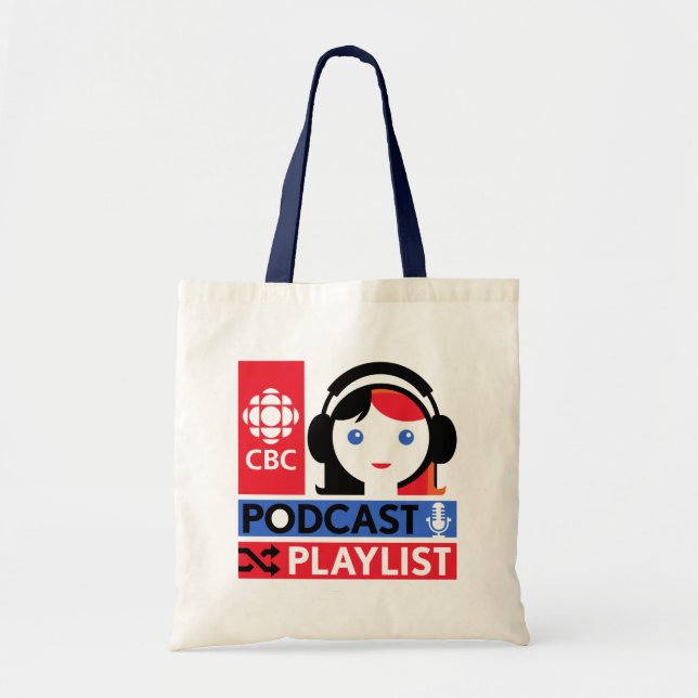 CBC Podcast Playlist Tote Bag (Front)