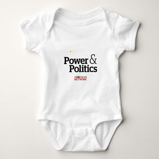 CBC Power & Politics Baby Bodysuit (Front)