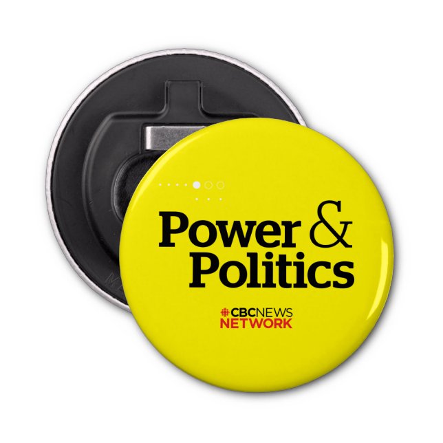 CBC Power & Politics Bottle Opener (Front)