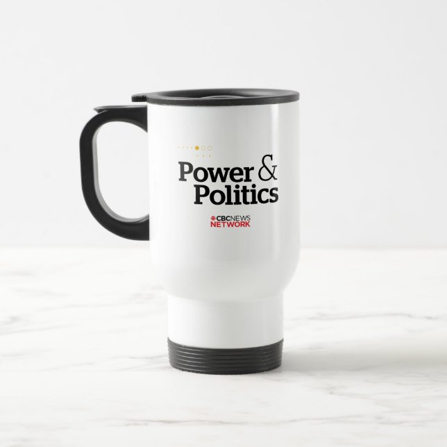 CBC Power & Politics Travel Mug (Left)
