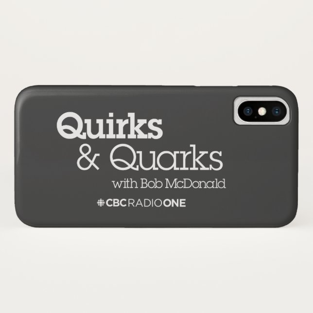 CBC Quirks & Quarks Case-Mate iPhone Case (Back (Horizontal))