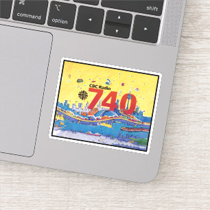CBC Radio 740 Sticker
