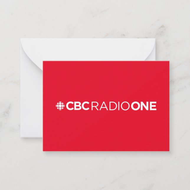 CBC Radio One Card (Front)