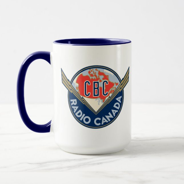 CBC Retro 1940s Logo Mug (Left)