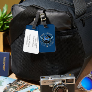 CBC Saturday Night Blues Luggage Tag