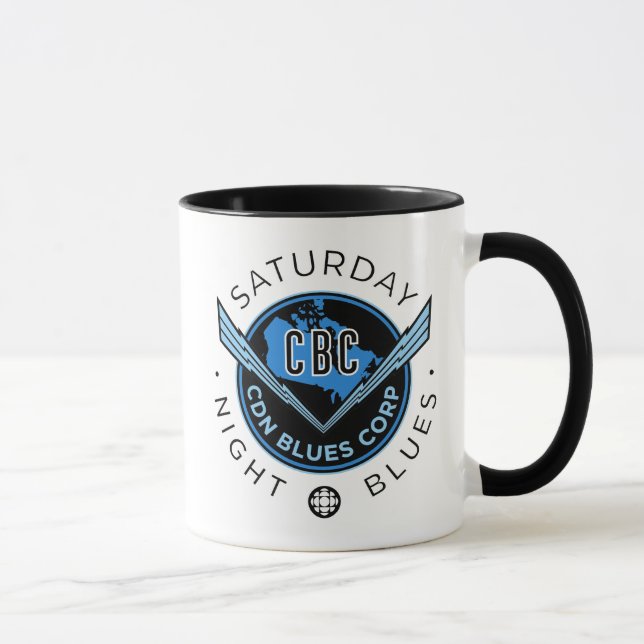 CBC Saturday Night Blues Mug (Right)